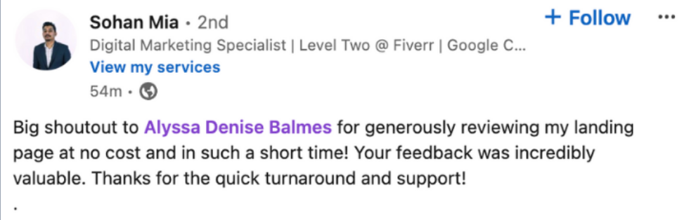 Sohan Recommendation